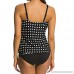 AMOFINY Women's Fashion Swimwear Plus Size Tankini Bikini Set Push up Padded Swimsuit Bathing Suit Black B07NL85G46